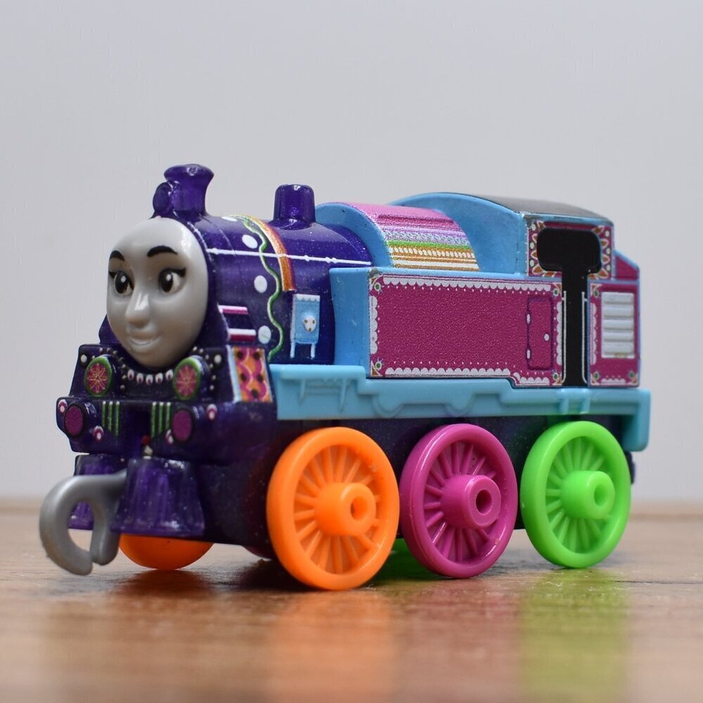 Ashima Rainbow Push Along Diecast Train Engine Take and Play Thomas & Friends